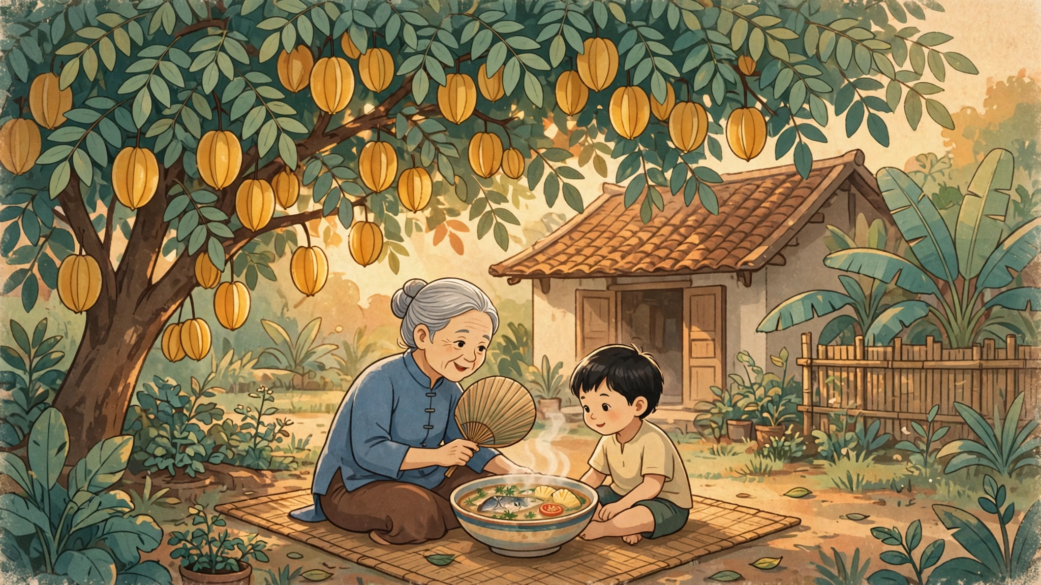Đề kiểm tra giữa kỳ 1 Ngữ Văn 7 (Kết nối tri thức) — Đọc hiểu "Cây khế sau nhà", bài văn biểu cảm về người thân và gợi ý chấm chi tiết