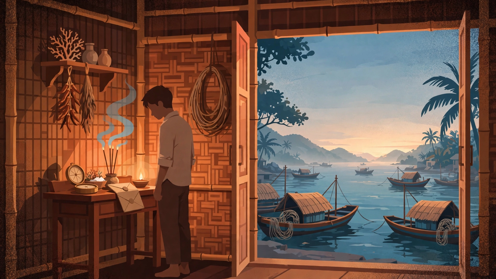 Đề kiểm tra giữa kỳ 1 Ngữ Văn 12 (Kết nối tri thức) — Truyện “Chiếc la bàn của cha”, nghị luận về nhân vật Tràng và gợi ý chấm chi tiết