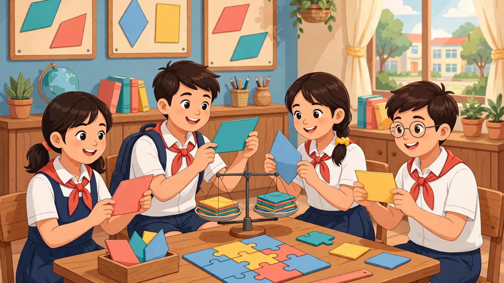 Đề kiểm tra giữa kỳ 1 Toán 8 (Kết nối tri thức) — Cấu trúc đề, dạng bài trọng tâm và đáp án